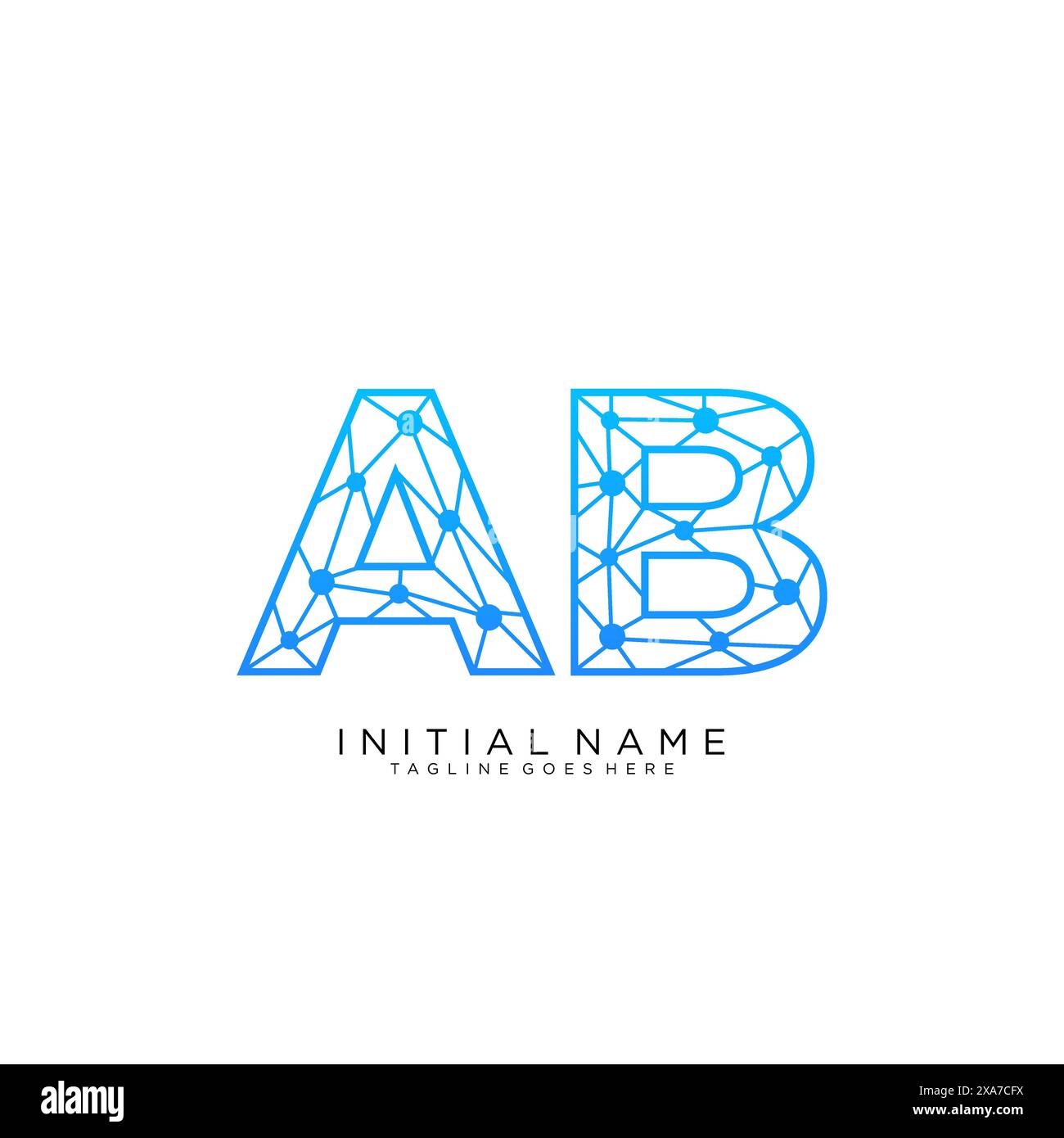 AB tech logo icon design template Stock Vector Image & Art - Alamy