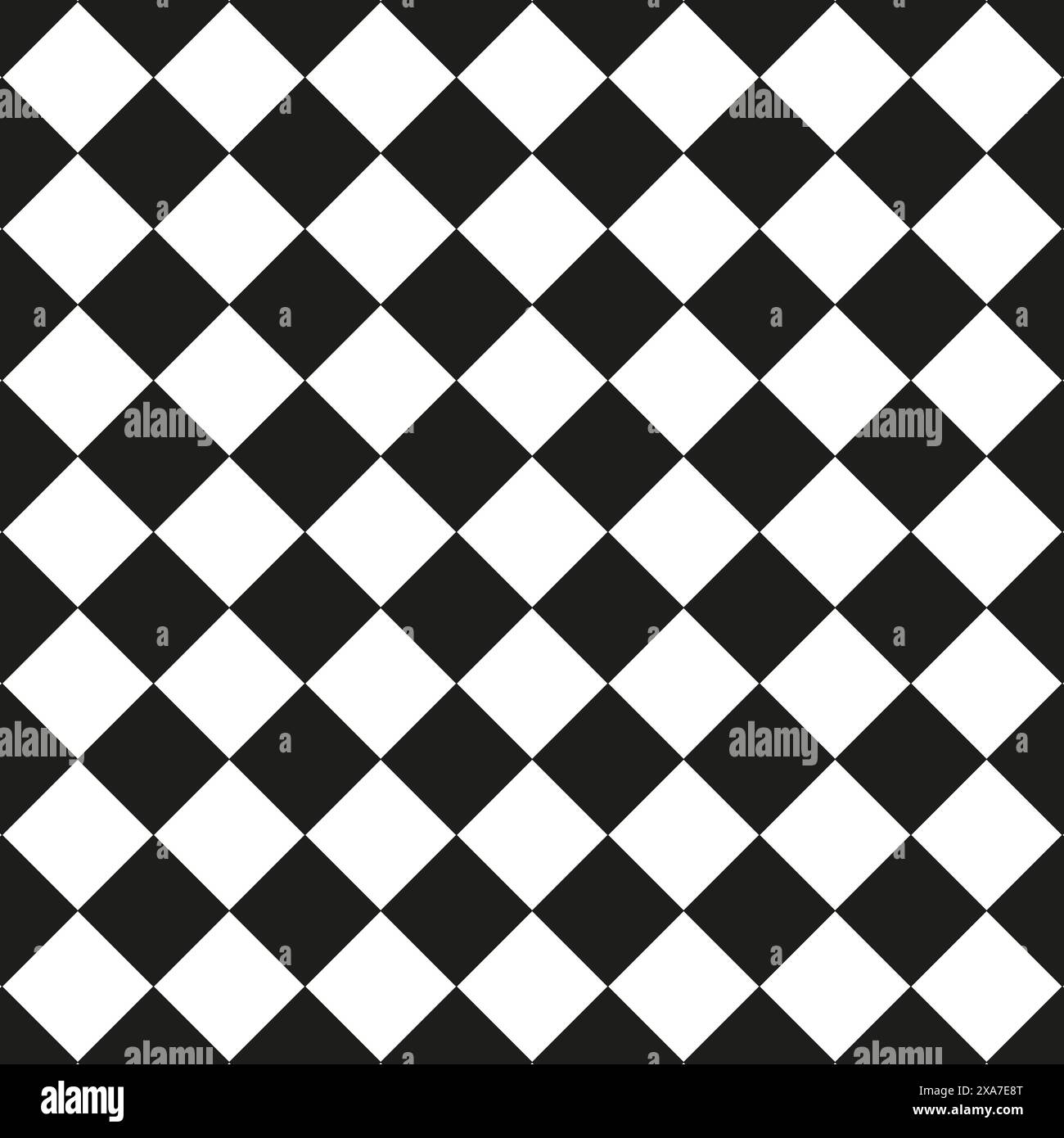 Checkered pattern background. Black and white. Geometric design. Vector ...