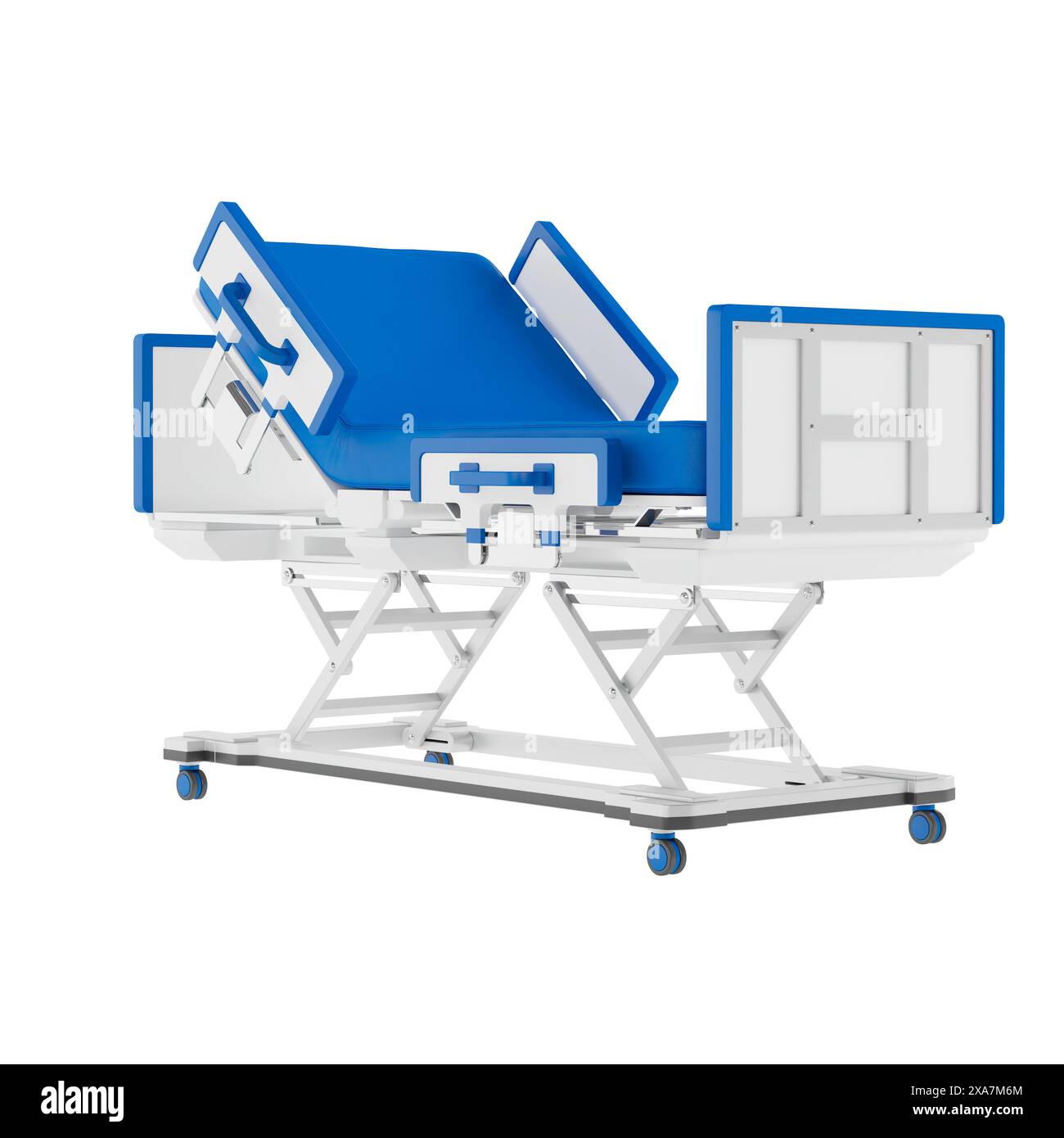 Hospital room bed patient modern Cut Out Stock Images & Pictures - Alamy