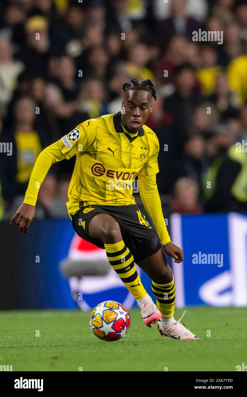 Jamie Bynoe-Gittens (Borussia Dortmund) During The UEFA Champions ...