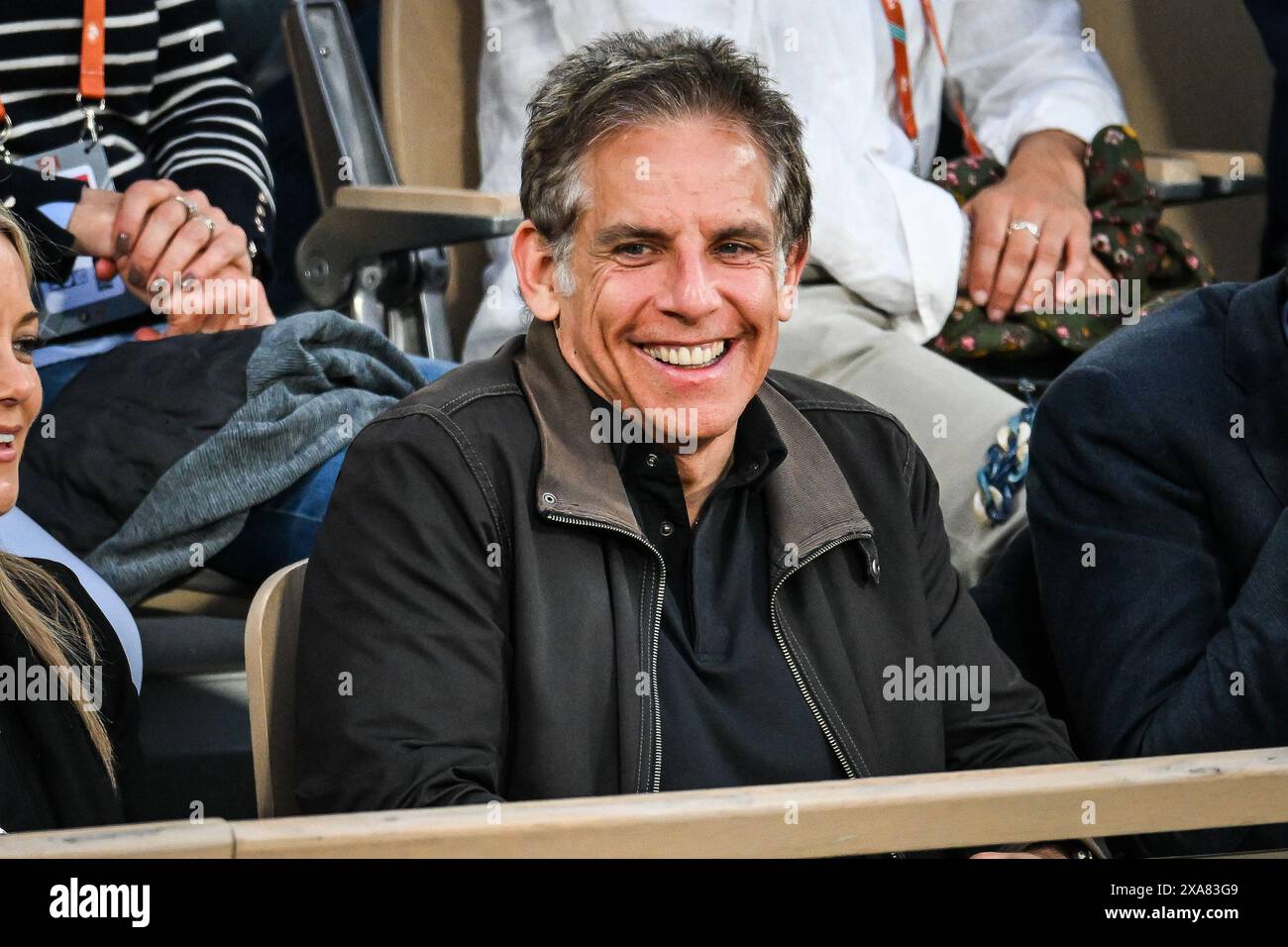 Ben STILLER during the tenth day of RolandGarros 2024, French Open 2024, Grand Slam tennis