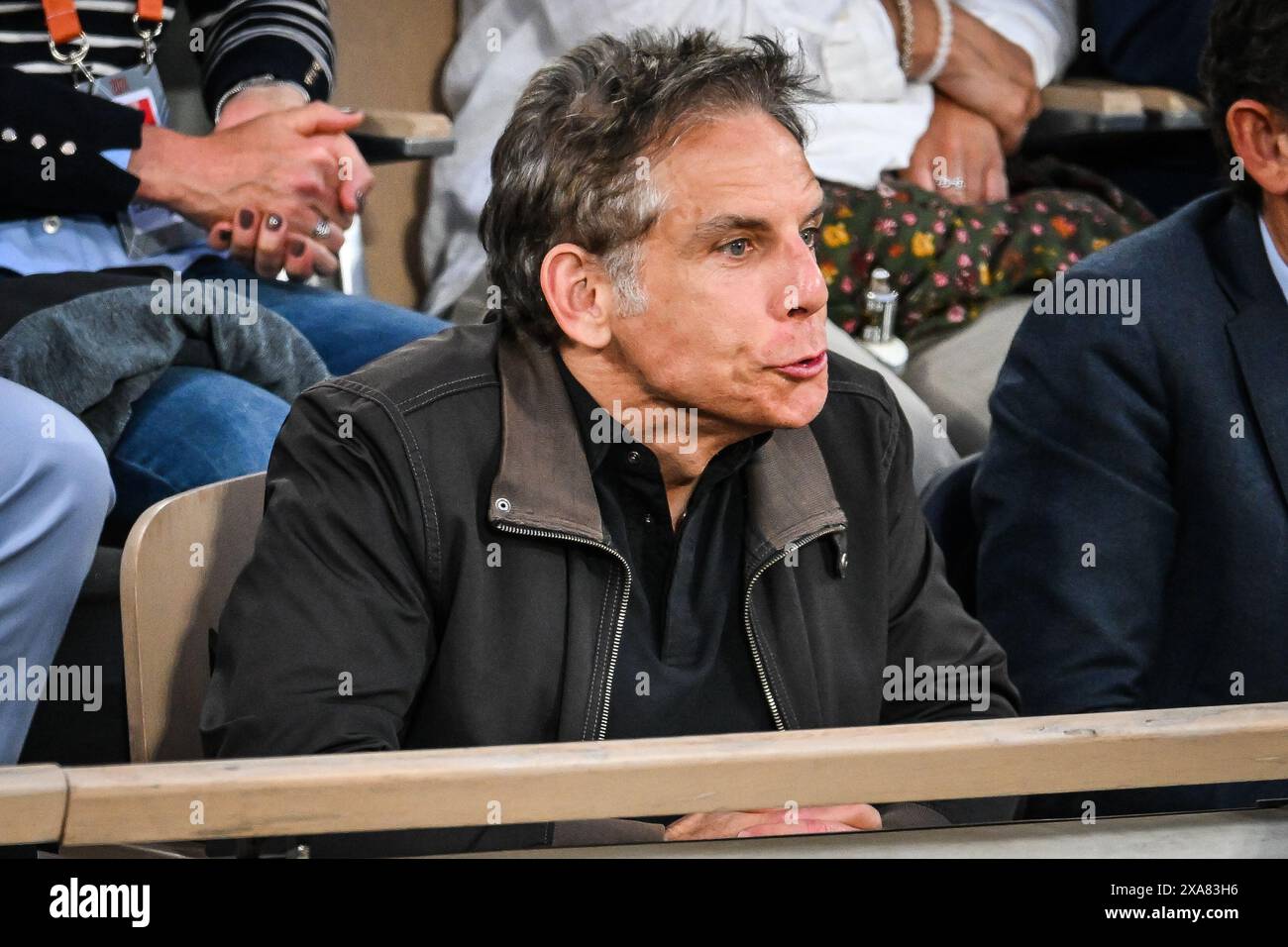 Ben STILLER during the tenth day of RolandGarros 2024, ATP and WTA Grand Slam tennis tournament