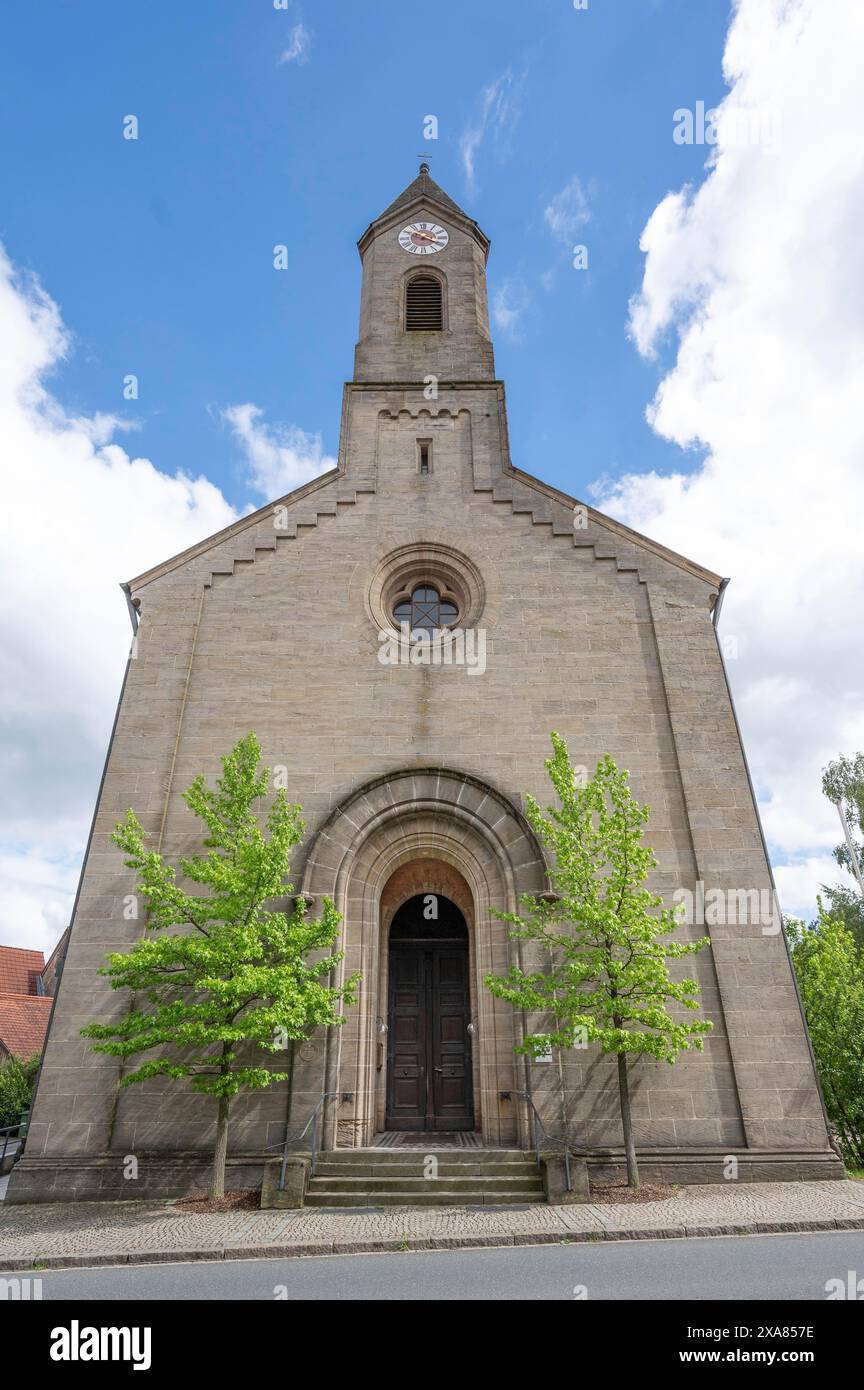 Parish church of St Andreas, built between 1846 and 1853 in neo
