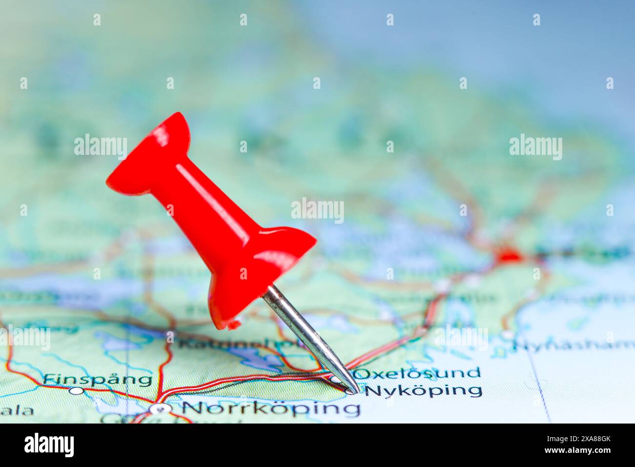 Map of nykoping hi-res stock photography and images - Alamy