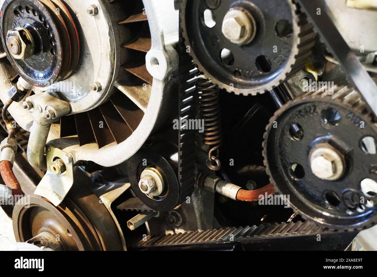 old car engine texture as nice technology background Stock Photo - Alamy
