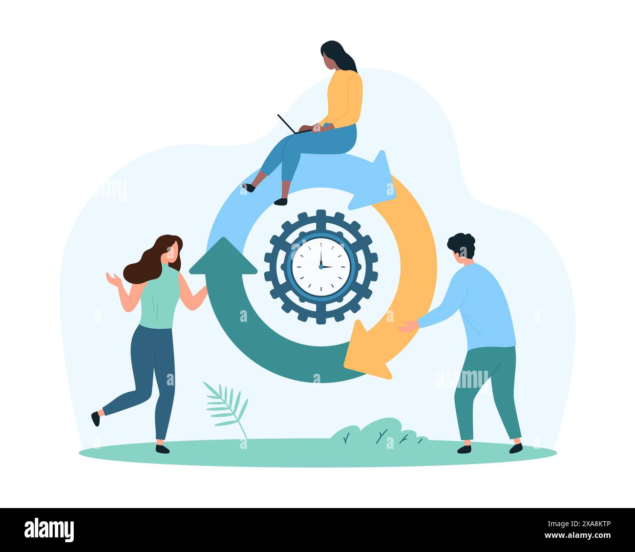 Time measurement of digital data update and reload, fast upgrade