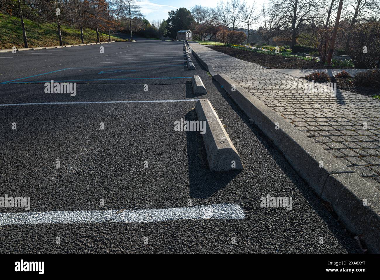 Rental car parking lot empty hi-res stock photography and images - Alamy