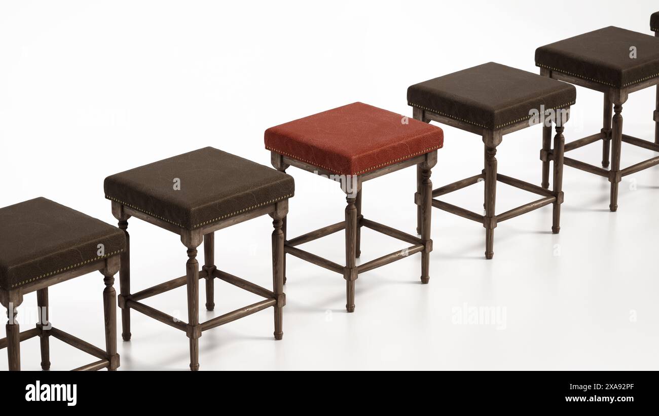 Stool illustration hi-res stock photography and images - Alamy