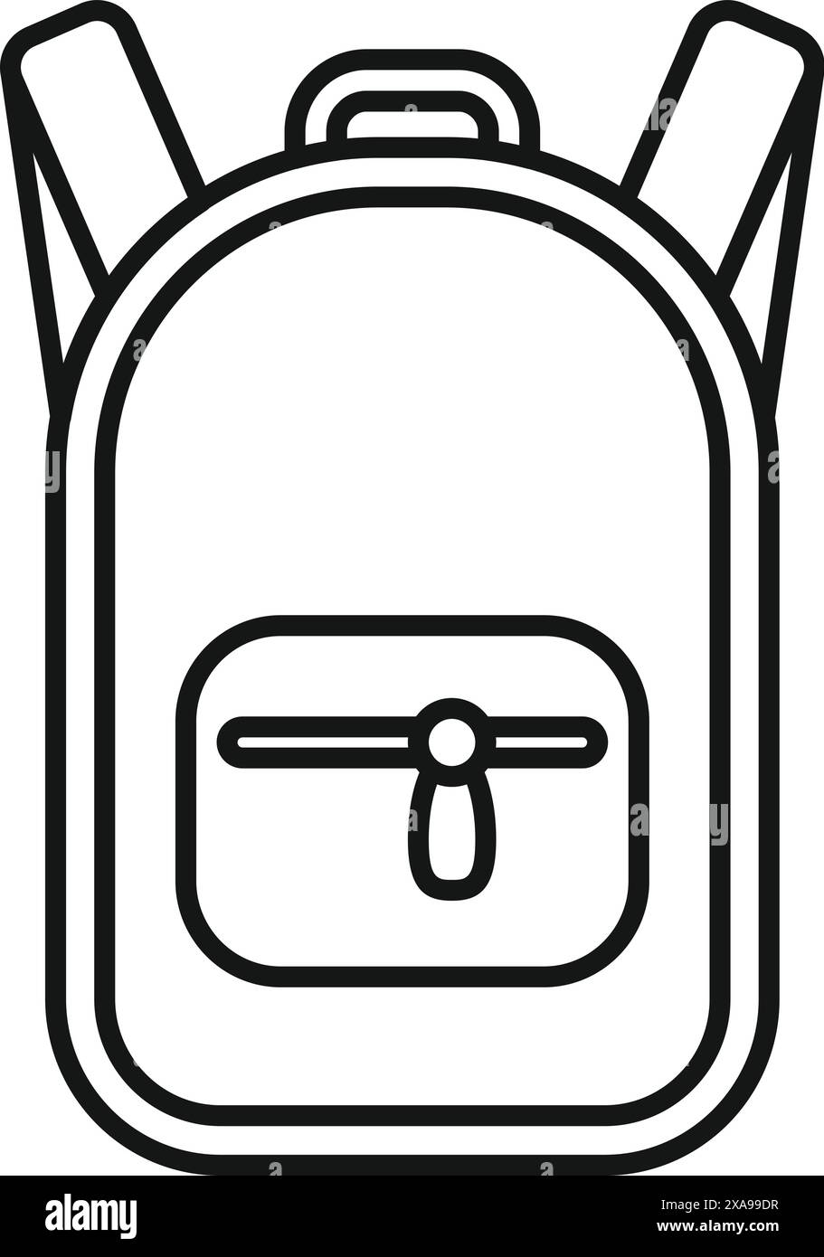 Student carrying shoulder bag Stock Vector Images - Alamy