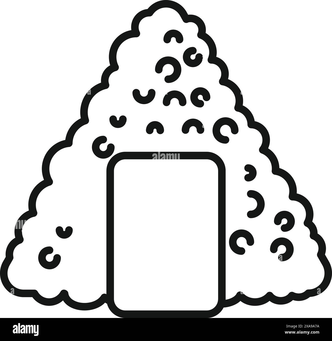 Representing japanese cuisine with a simple, graphic icon Stock Vector ...