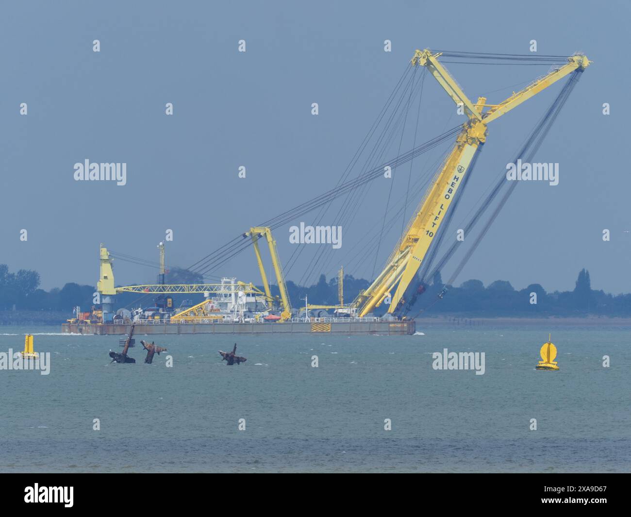 Sheerness, Kent, UK. 5th June, 2024. The most powerful Dutch floating