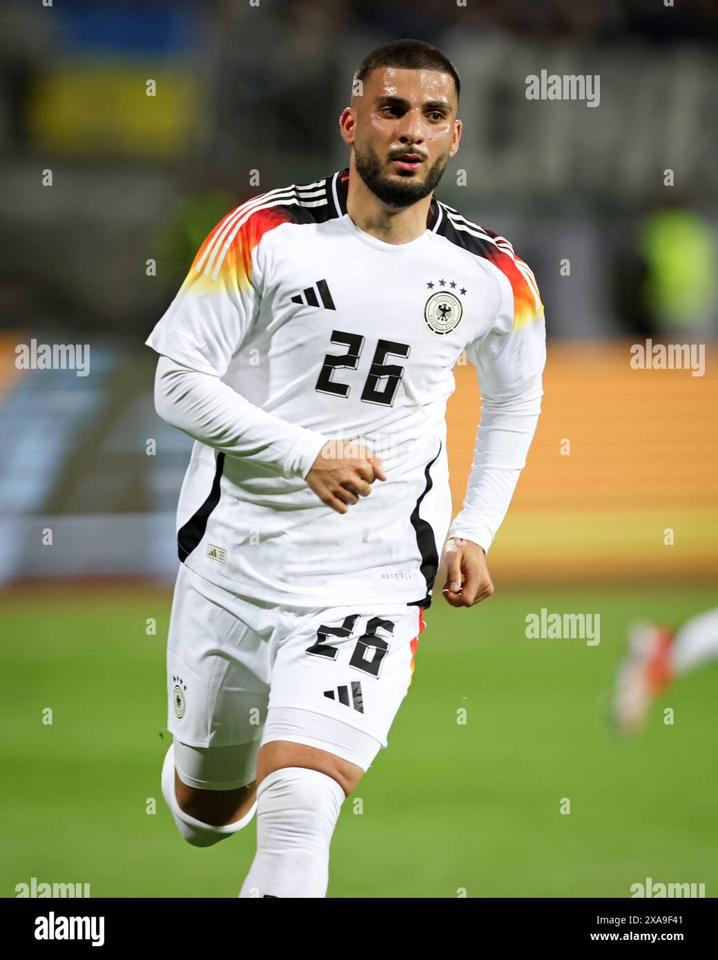 NUREMBERG, GERMANY - JUNE 03: Deniz Undav of Germany in action during