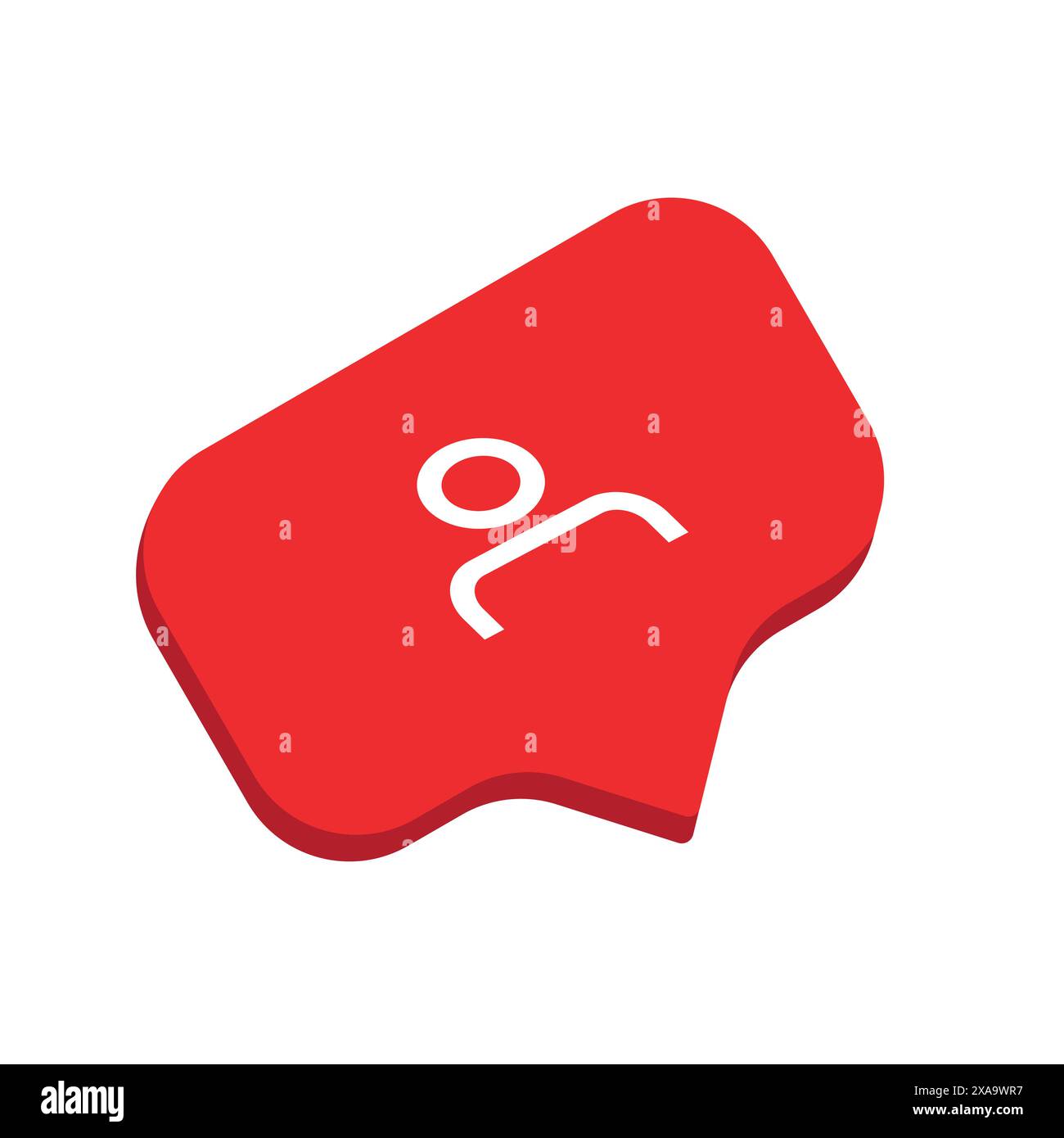 User icon button, profile button Stock Vector