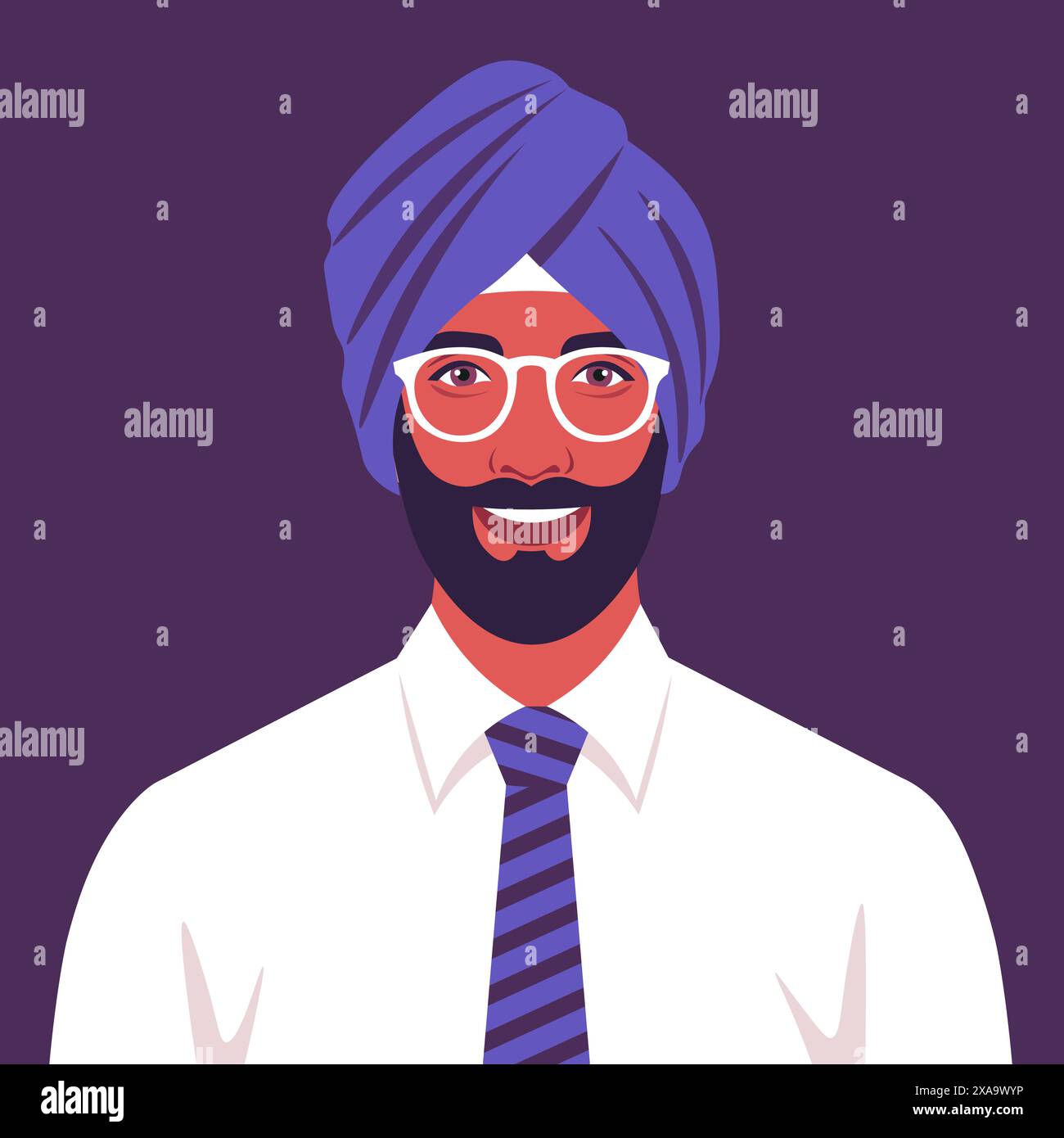 Young man turban portrait Stock Vector Images Alamy Young man turban portrait Stock Vector Images Alamy