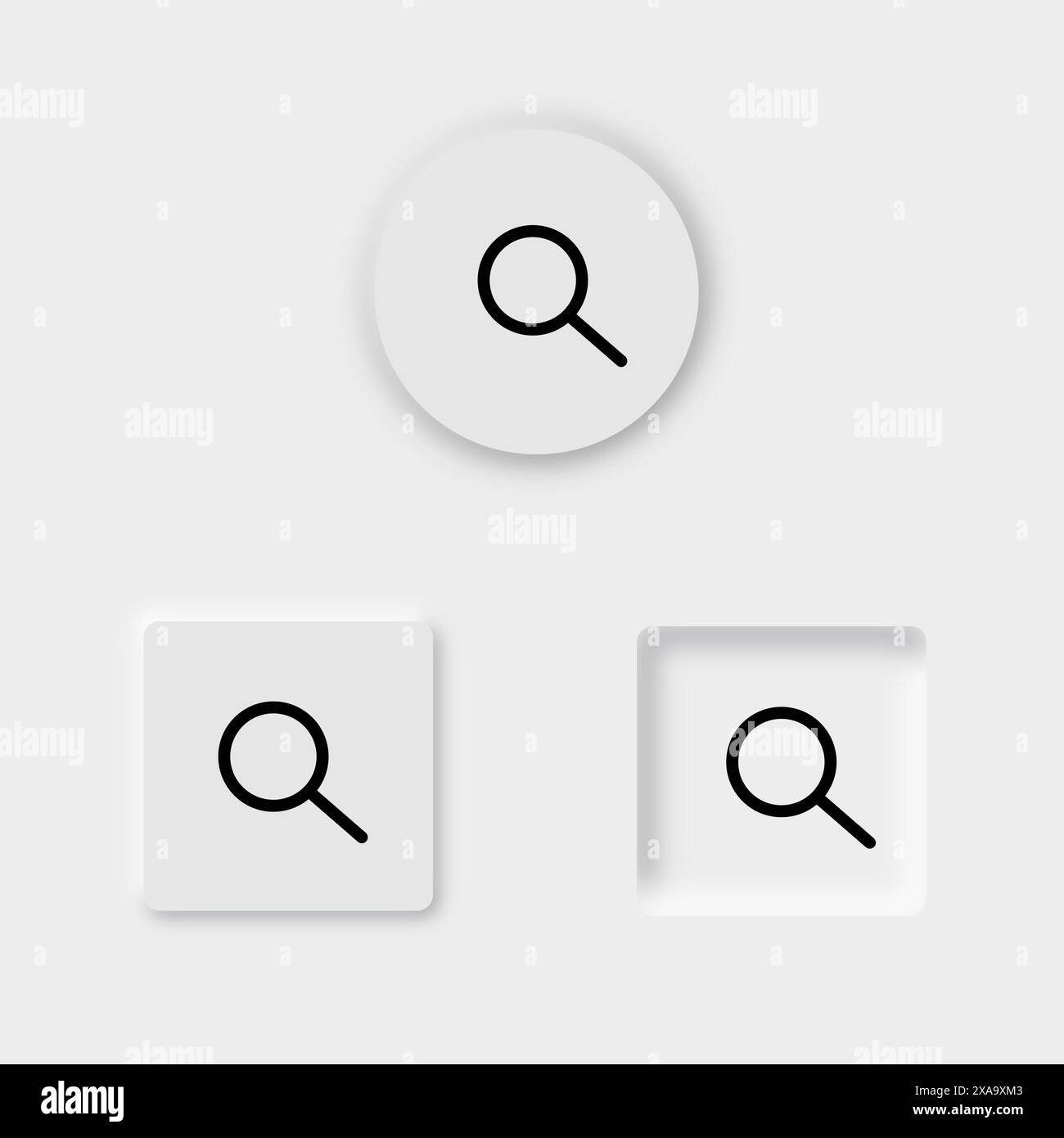 Search icon hi-res stock photography and images - Alamy