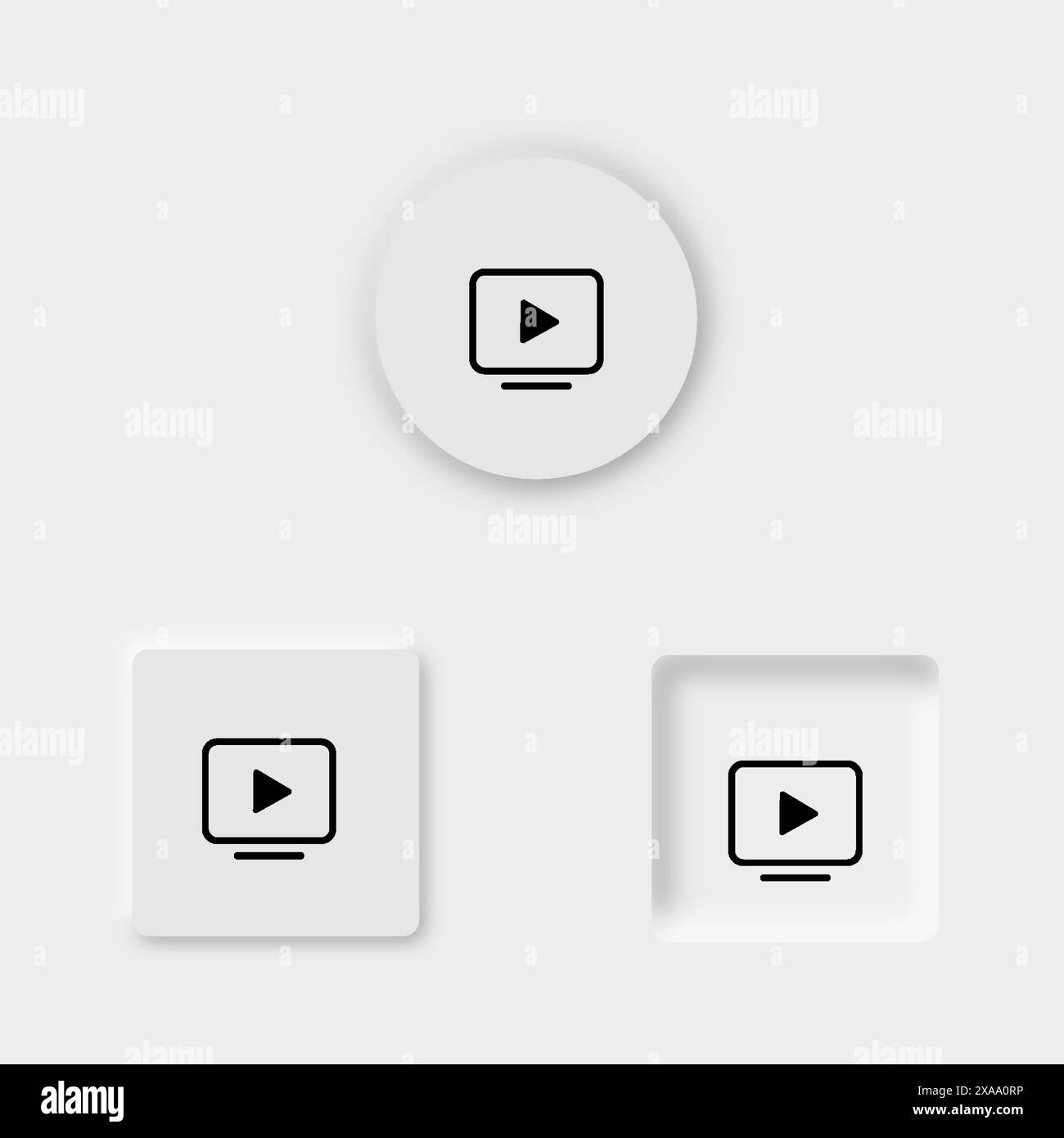 Social media icon collection. Business icon collection Stock Vector ...