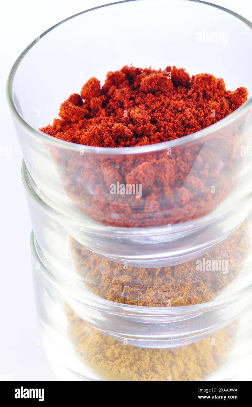 Paprika powder Stock Photo