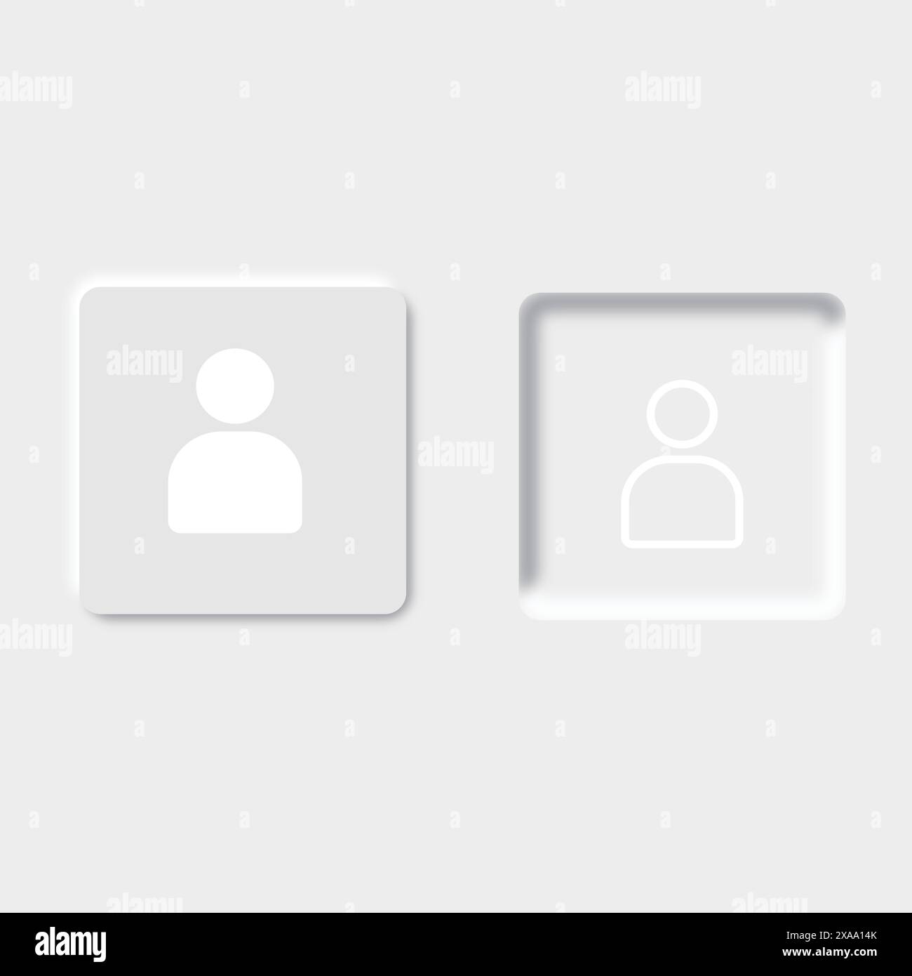Profile symbol set Stock Vector Images - Alamy