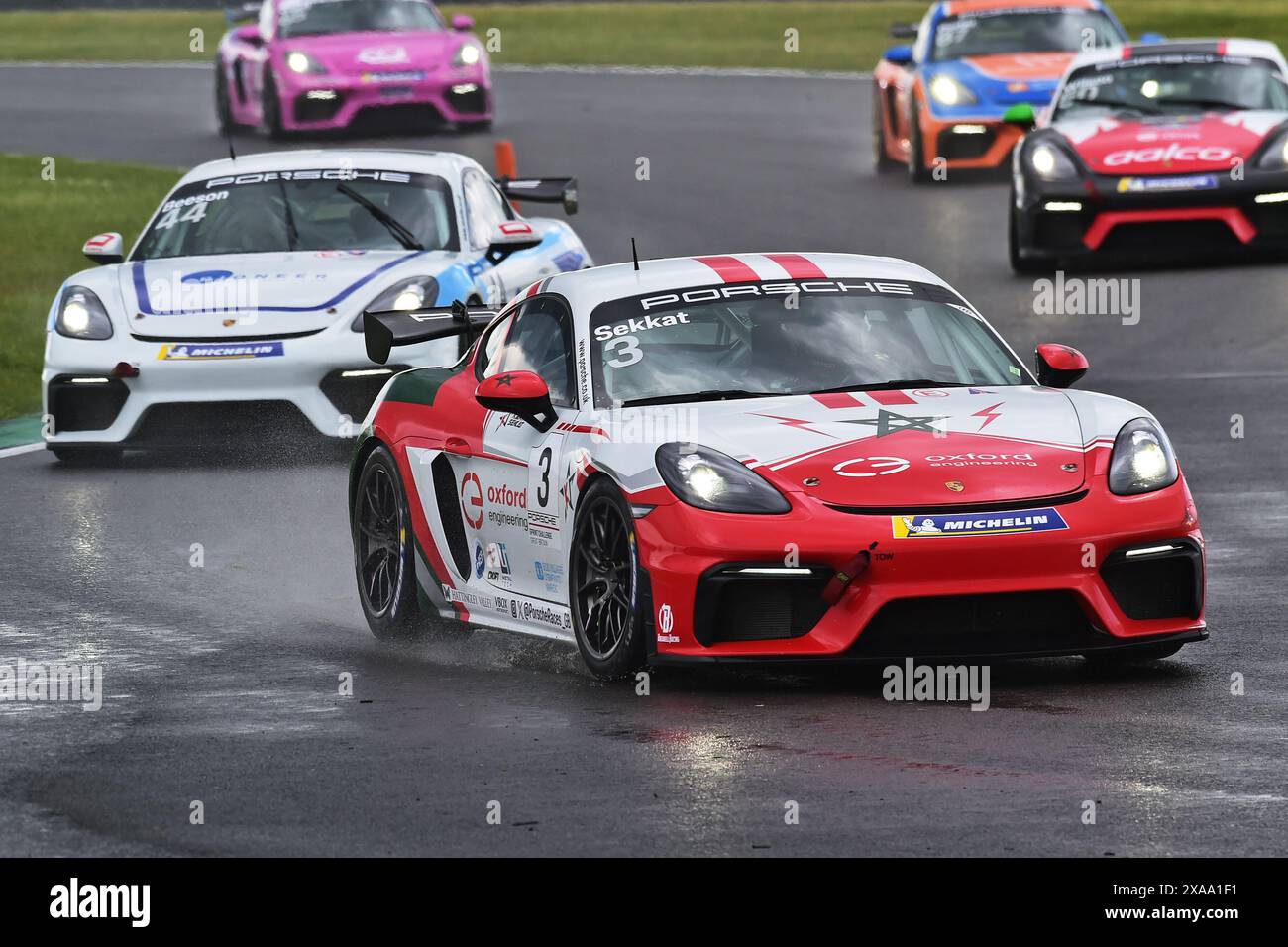 Karim Sekkat, Breakell Racing, Porsche 718 Cayman GT4 Clubsport ...