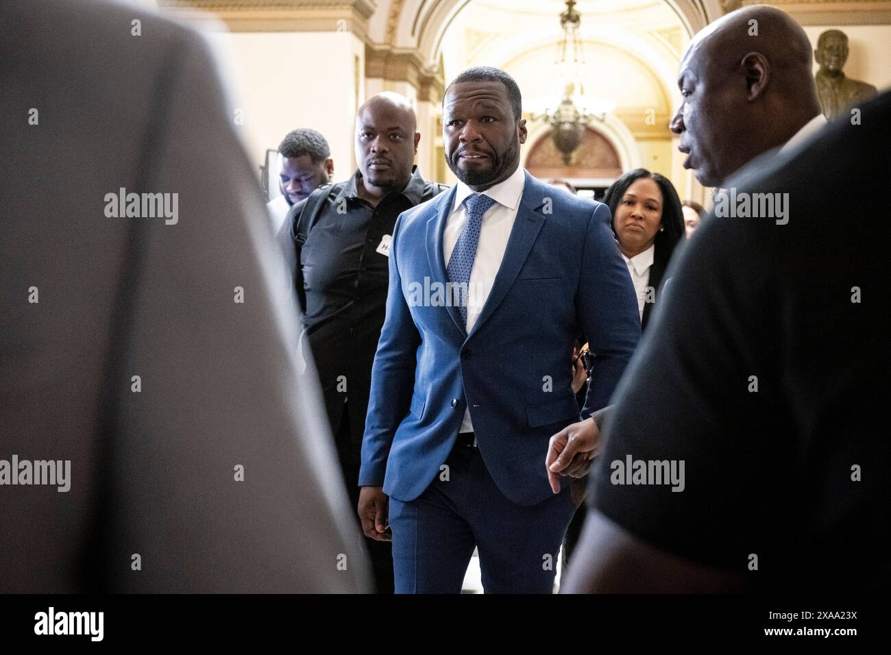 Rapper and entrepreneur Curtis Jackson, also known by stage name 50 ...