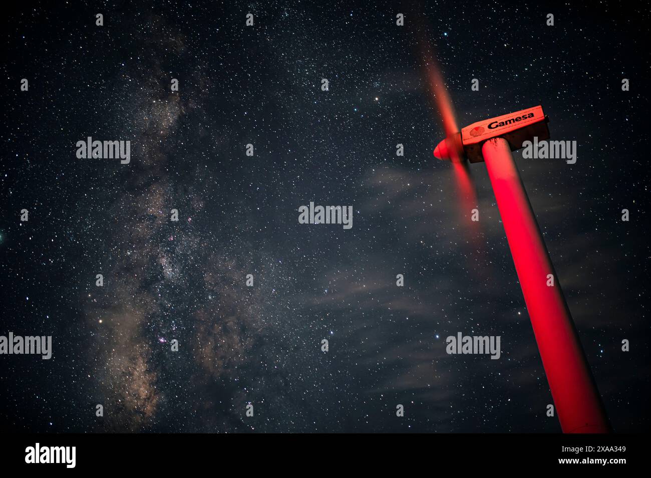 The Milky Way and Starry Sea in the Night Sky Stock Photo - Alamy