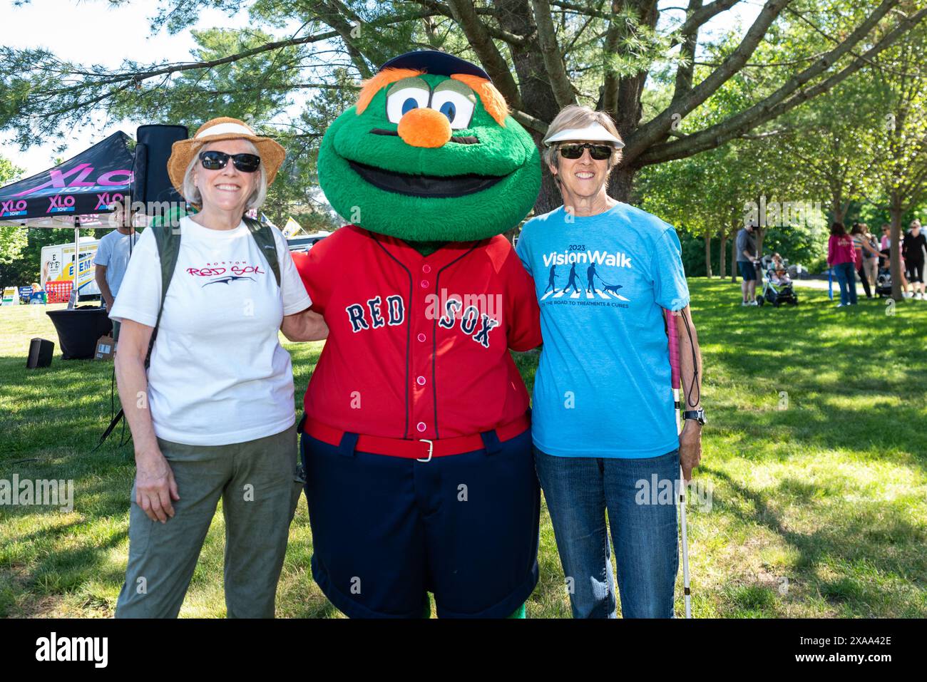 Walk Indocument Center Carroll Center for the Blind, Walk for Independence 2024 at Mount Ida ...