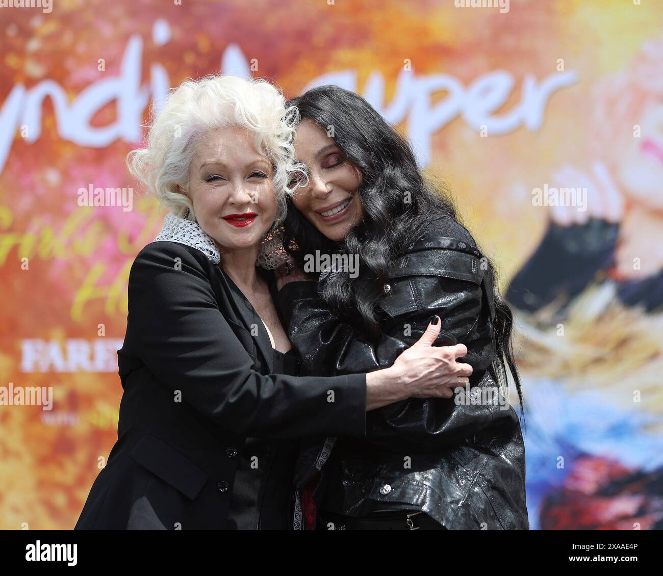 June 5, 2024, Los Angeles, California, USA: Cyndi Lauper, Cher at a ...