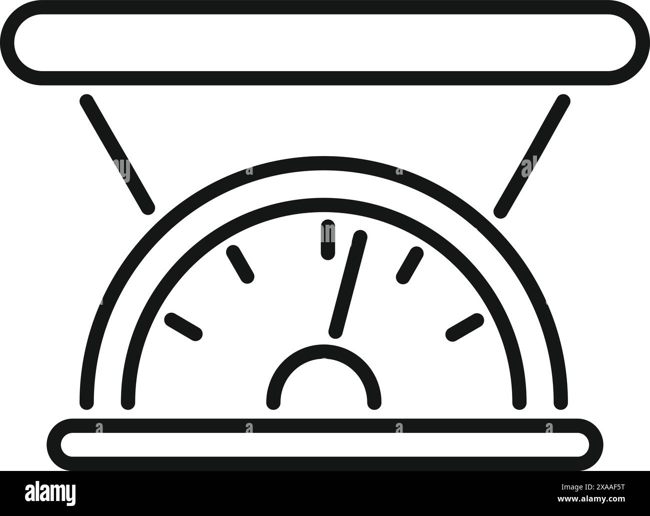 Simple black and white line art vector illustration of a traditional ...