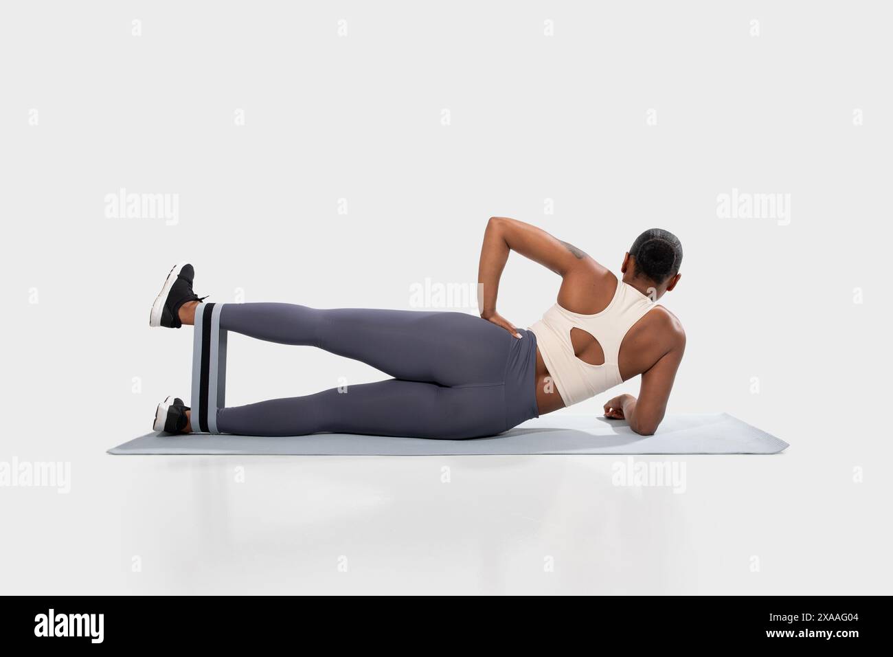 Lower body resistance band hi-res stock photography and images - Alamy