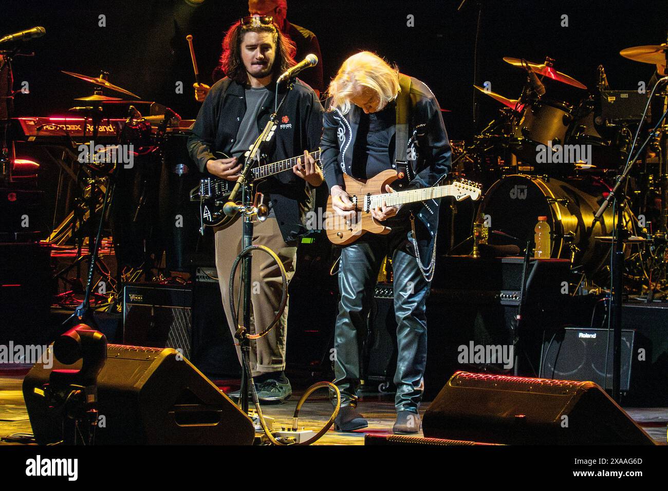 Manchester, UK. 4th June, 2024. US rock legends Eagles perform at Co-Op Live in Manchester, as part of their 'The Long Goodbye' tour. Photo Credit: Thomas Jackson/Alamy Live News Stock Photo