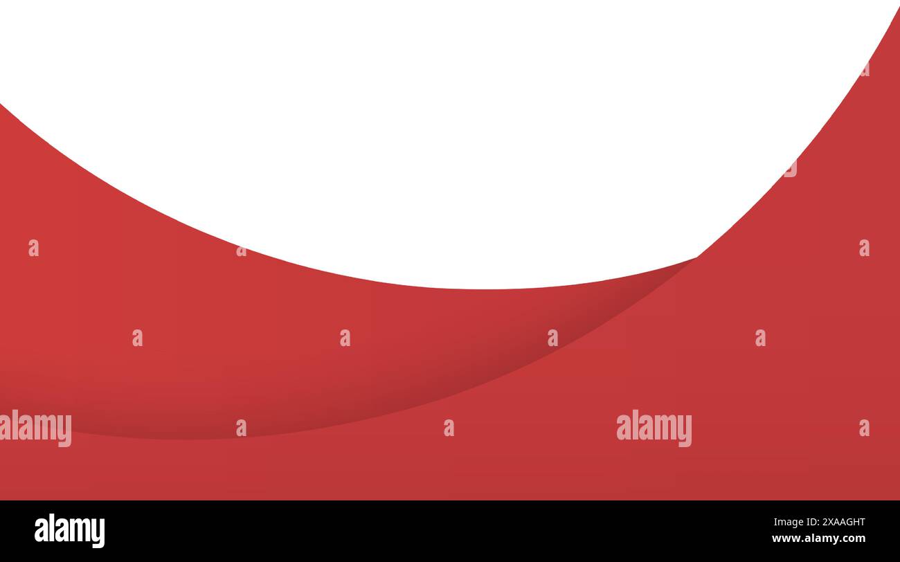 Flow Red Label Shape Red wavy structure dynamic form decorative multilevel background ...