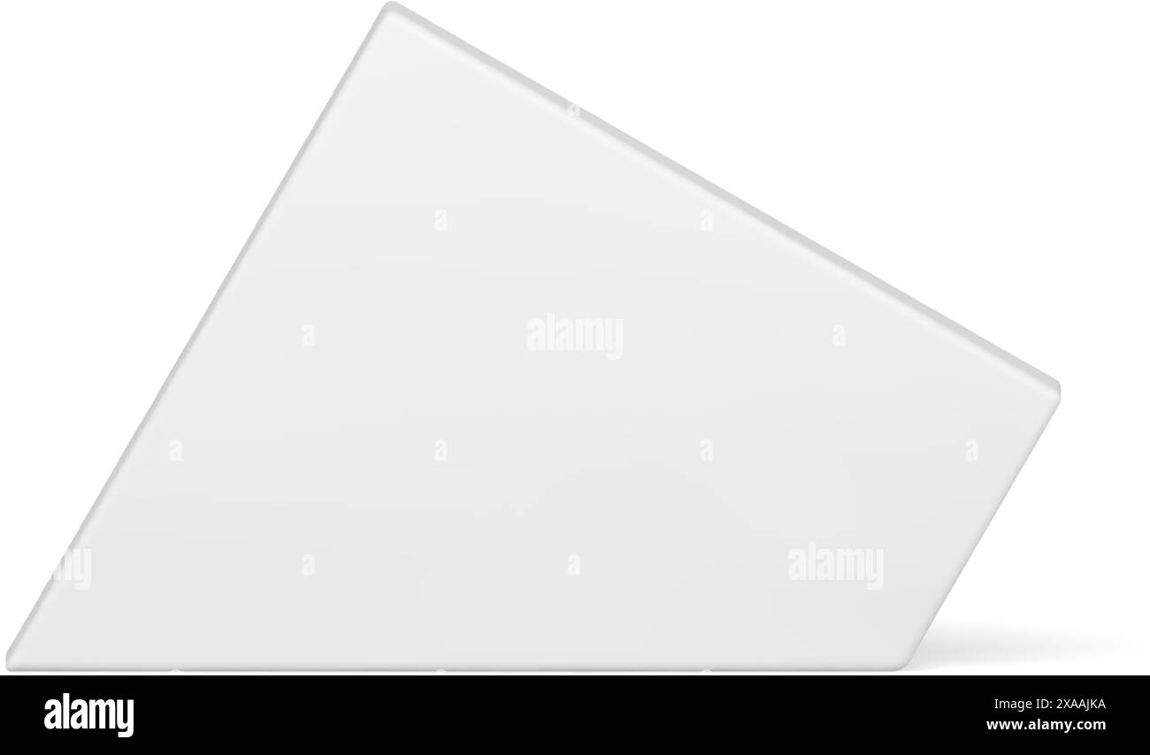 White polygonal abstract wall geometric foundation 3d design realistic ...