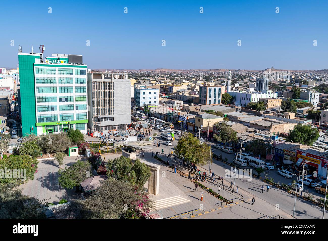 View Over Hargeisa Somaliland Somalia Africa Stock Photo Alamy