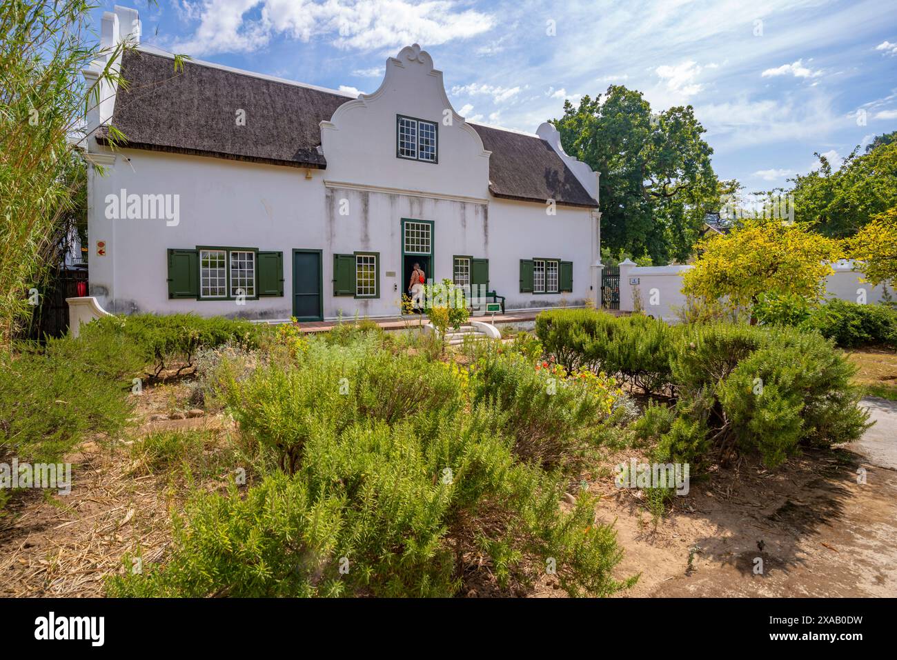 View of exterior of Grosvenor House Museum, Stellenbosch Central