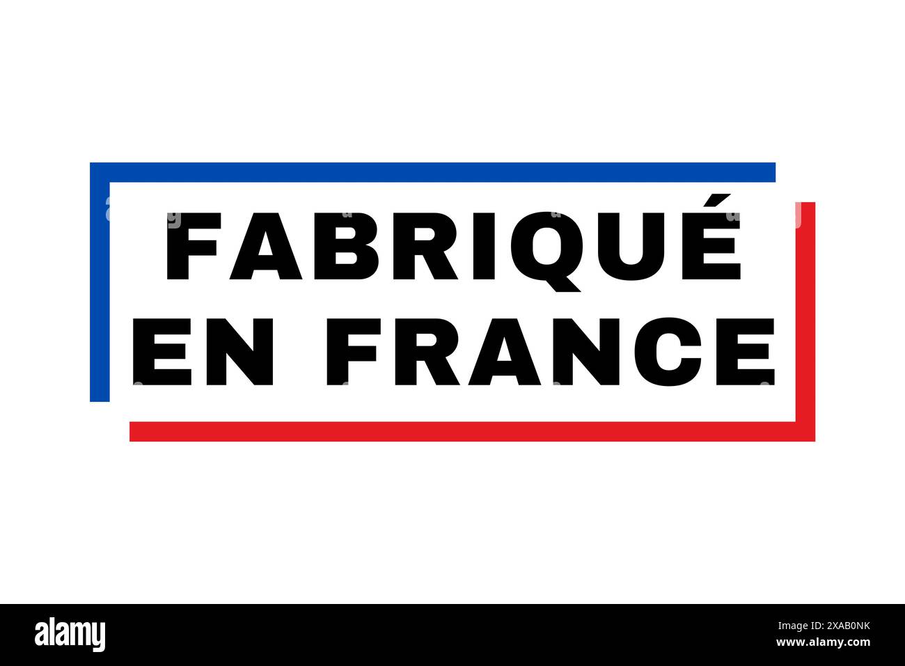 Made in France symbol icon called fabriqué en France in French language Stock Photo Alamy