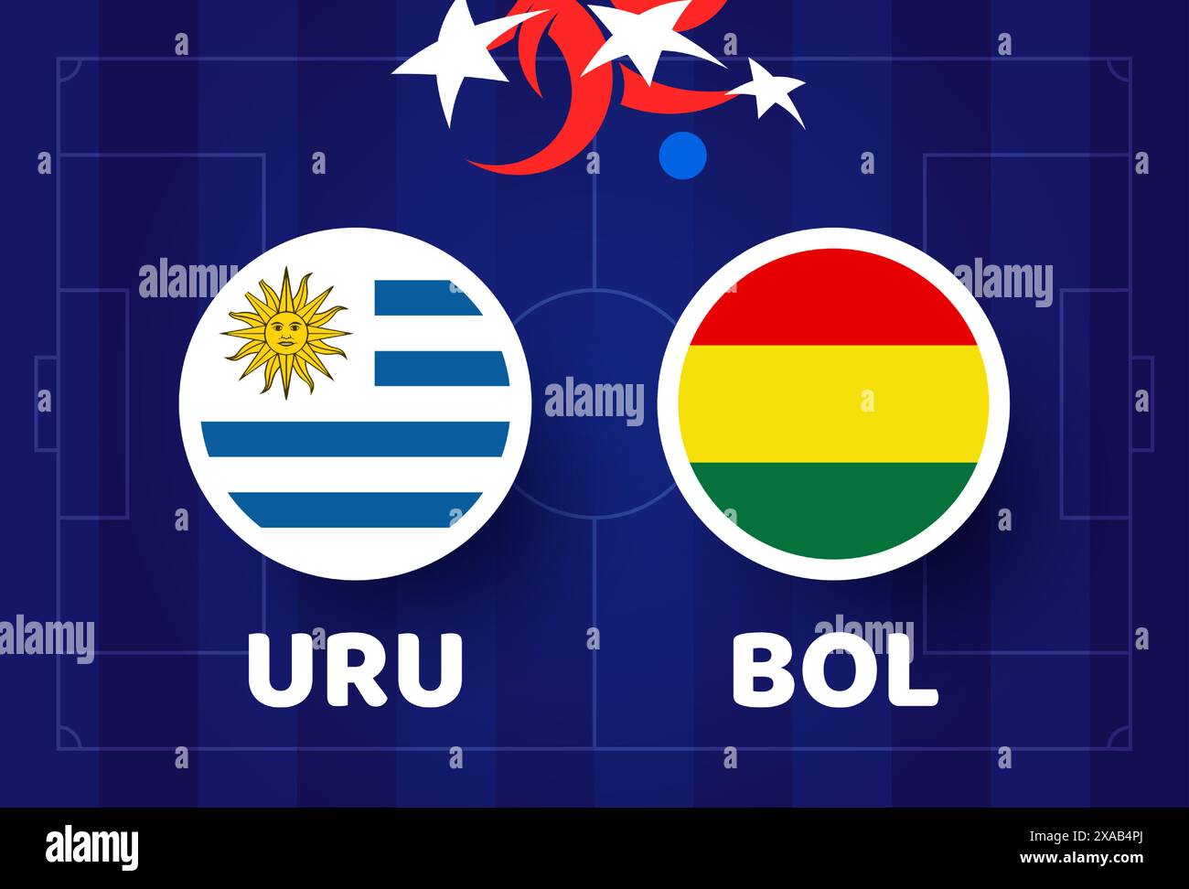 uruguay vs bolivia football america 2024 match versus. 2024 group stage