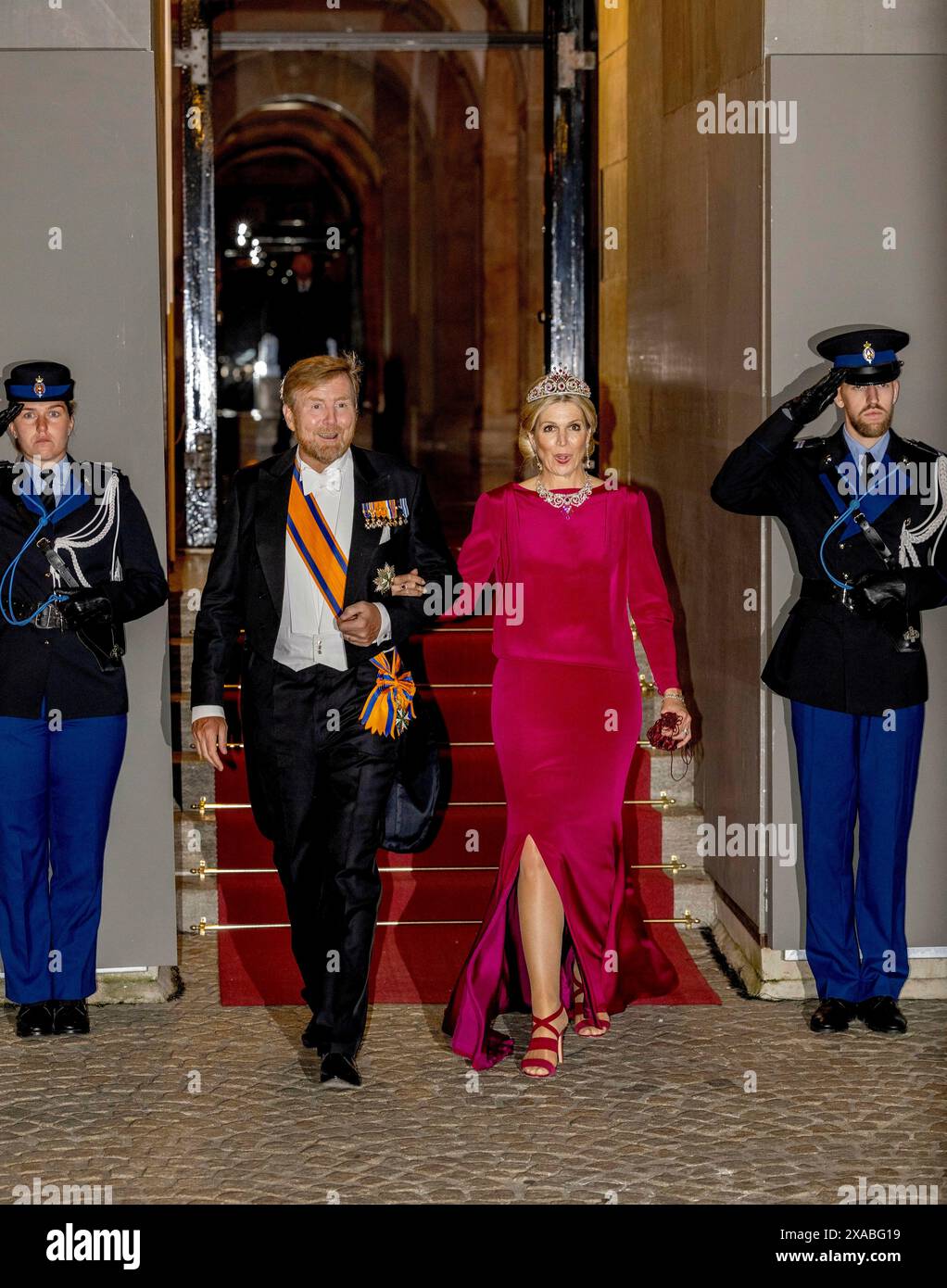 Amsterdam, 05-06-2024 King Willem Alexander and Queen Máxima of The ...