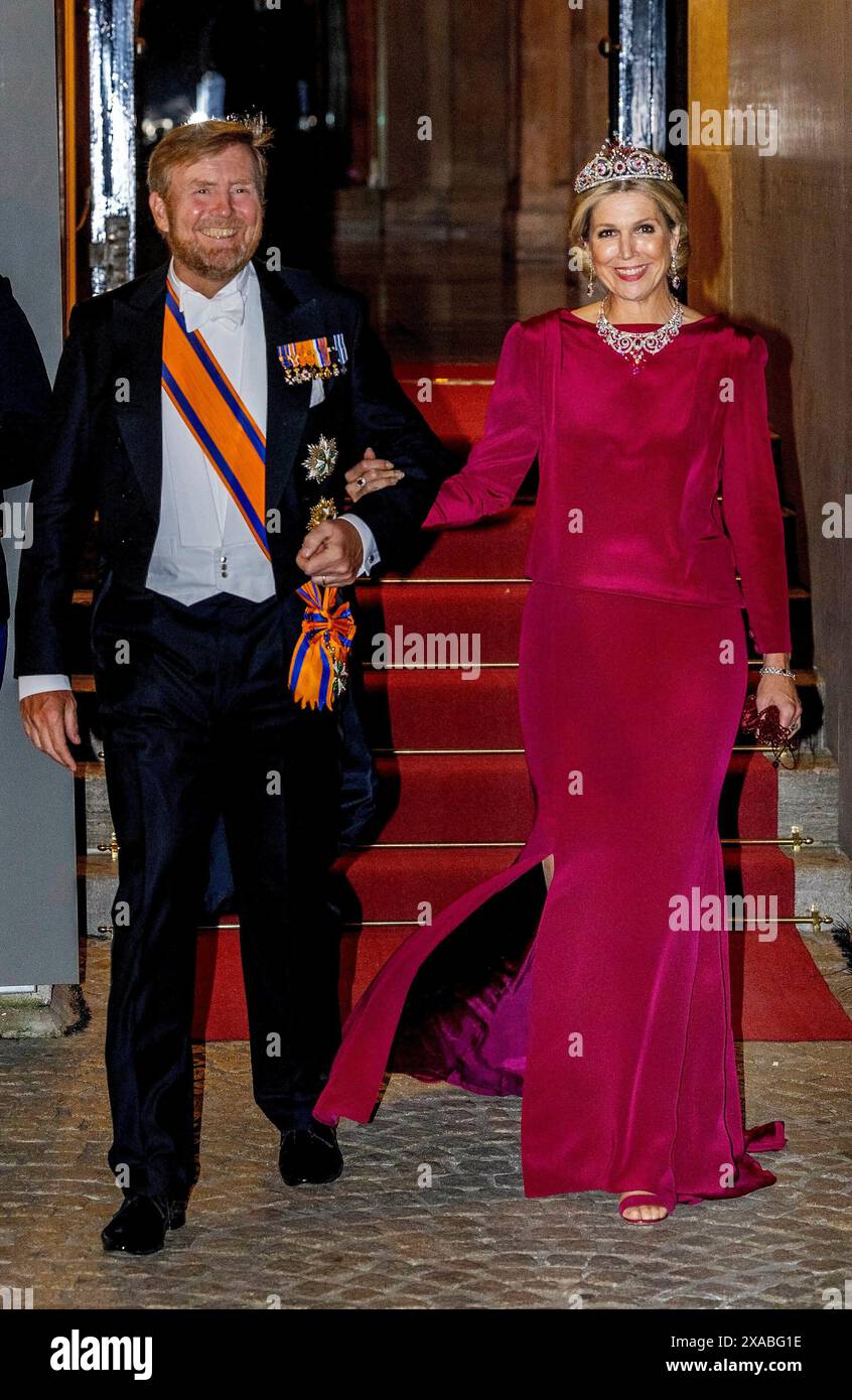 Amsterdam, 05-06-2024 King Willem Alexander and Queen Máxima of The ...