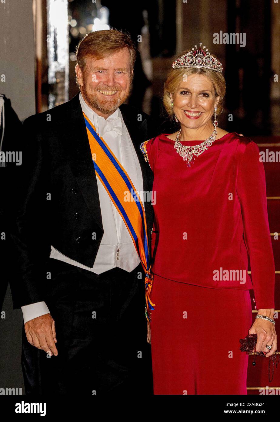Amsterdam, 05-06-2024 King Willem Alexander and Queen Máxima of The ...