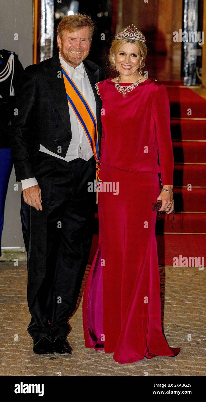 Amsterdam, 05-06-2024 King Willem Alexander and Queen Máxima of The ...
