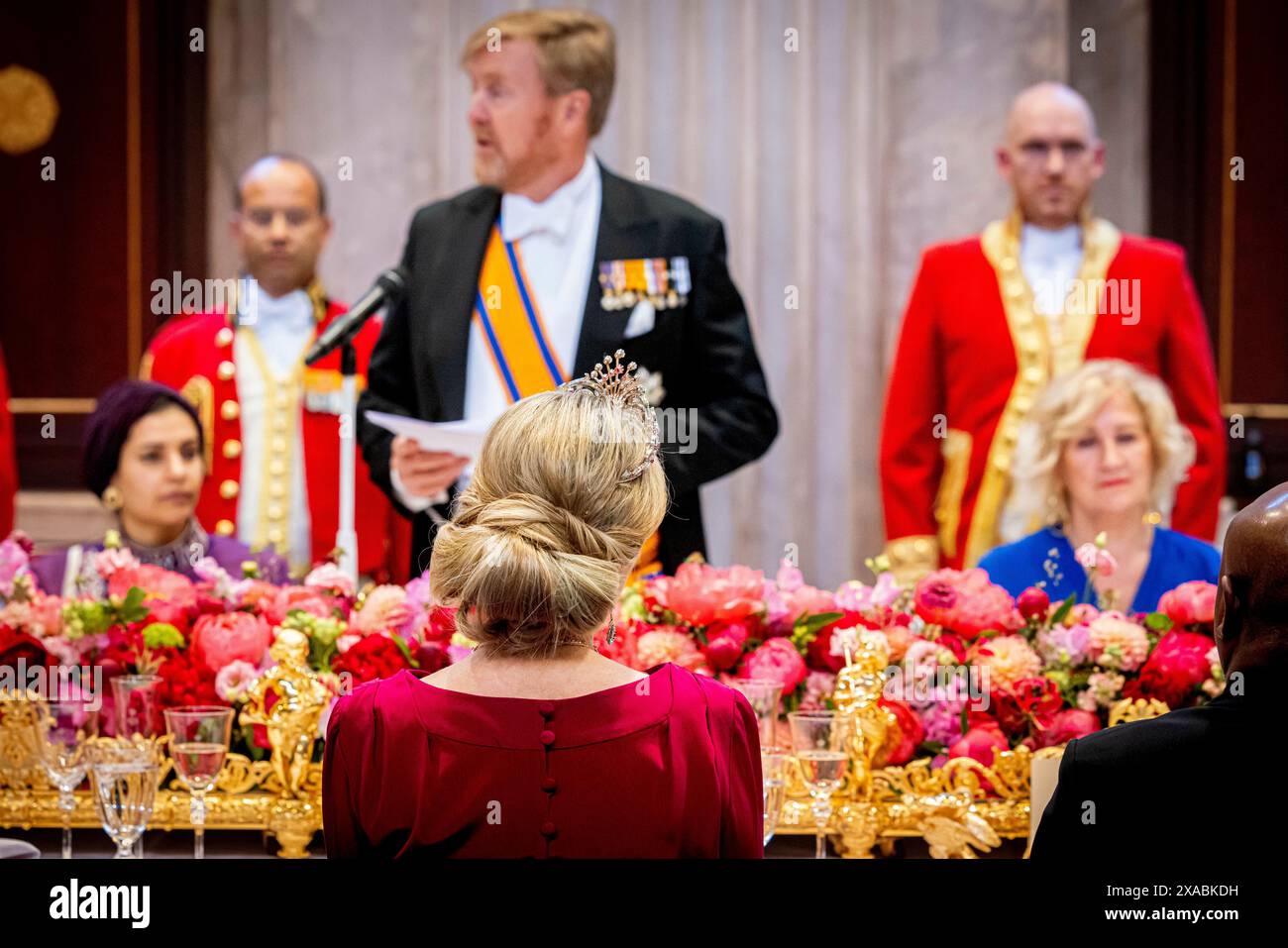 Amsterdam, 05-06-2024 King Willem Alexander and Queen Máxima of The ...