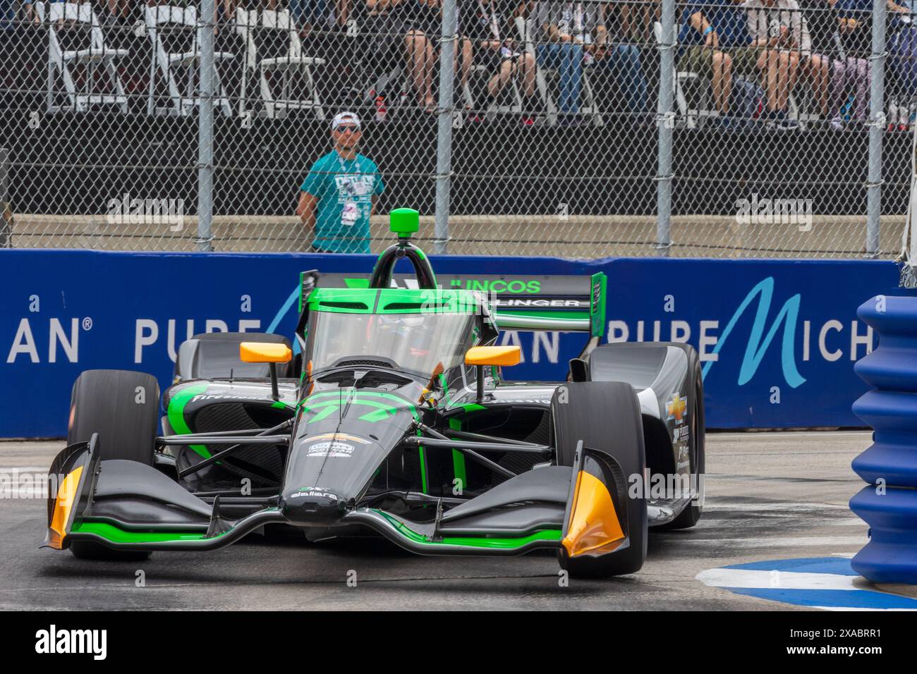 Voiture Diecast 1:64 Romain Grosjean 2024 Juncos Hollinger Racing – Greenlight – Neuf