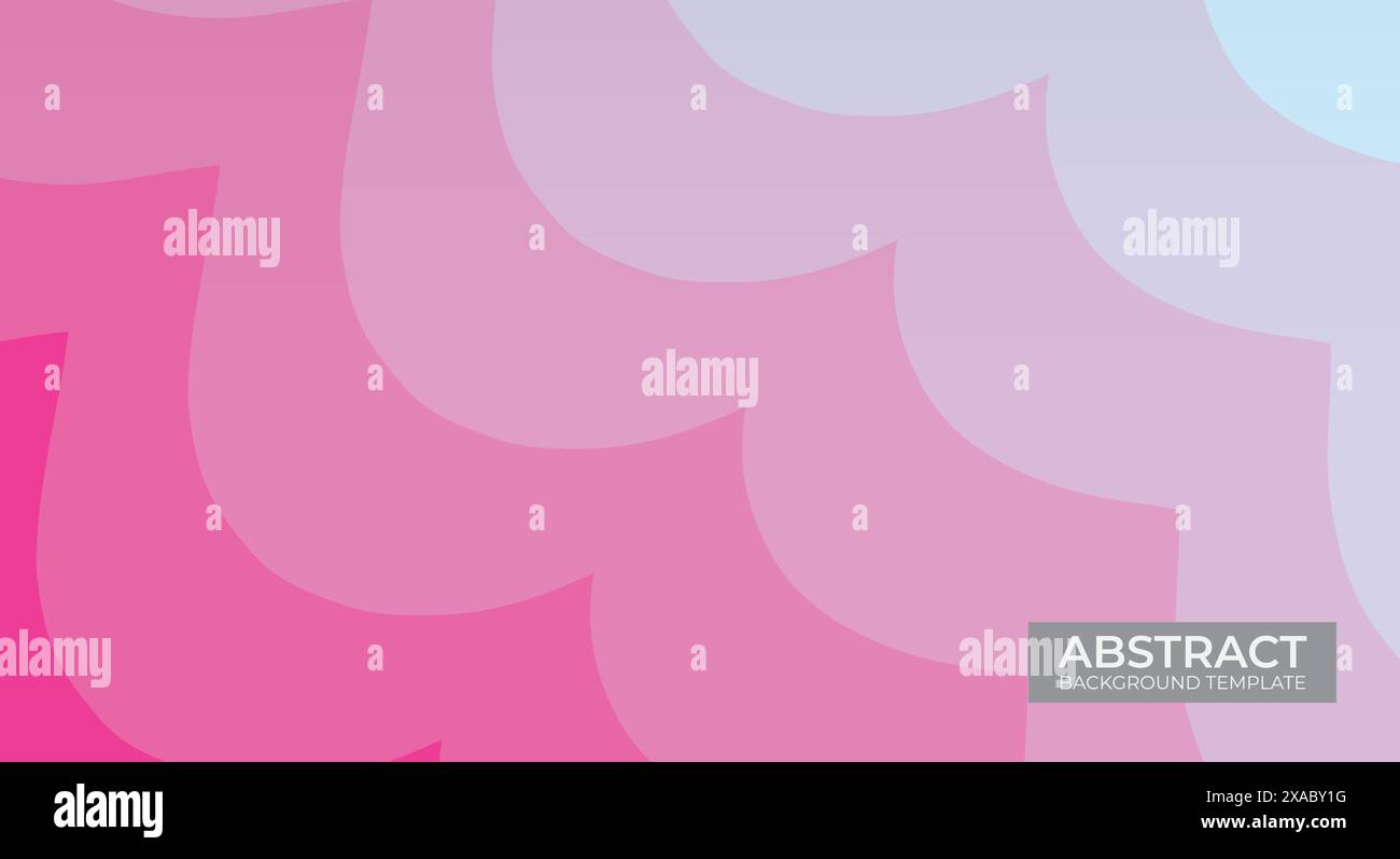 modern abstract gradient pink background template Stock Vector
