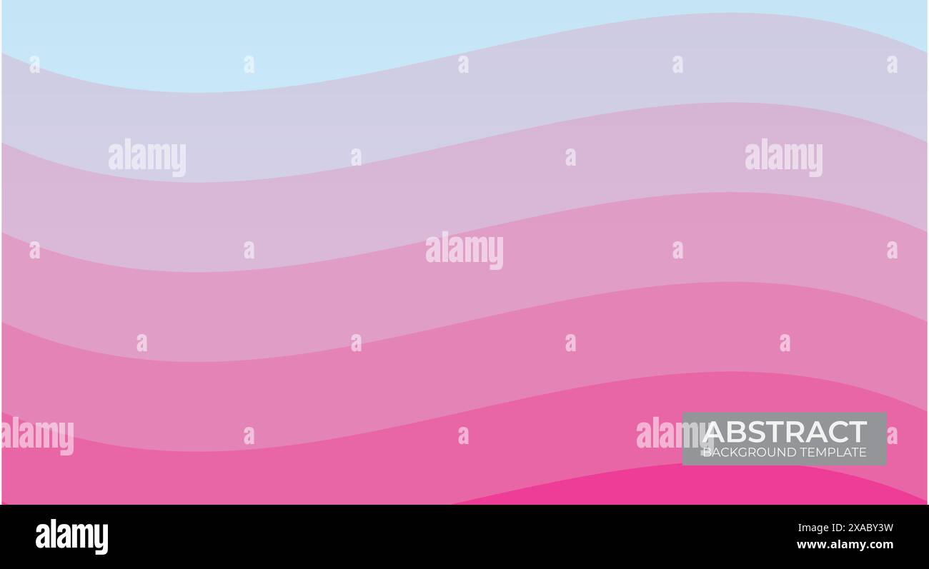 modern abstract gradient pink background template Stock Vector