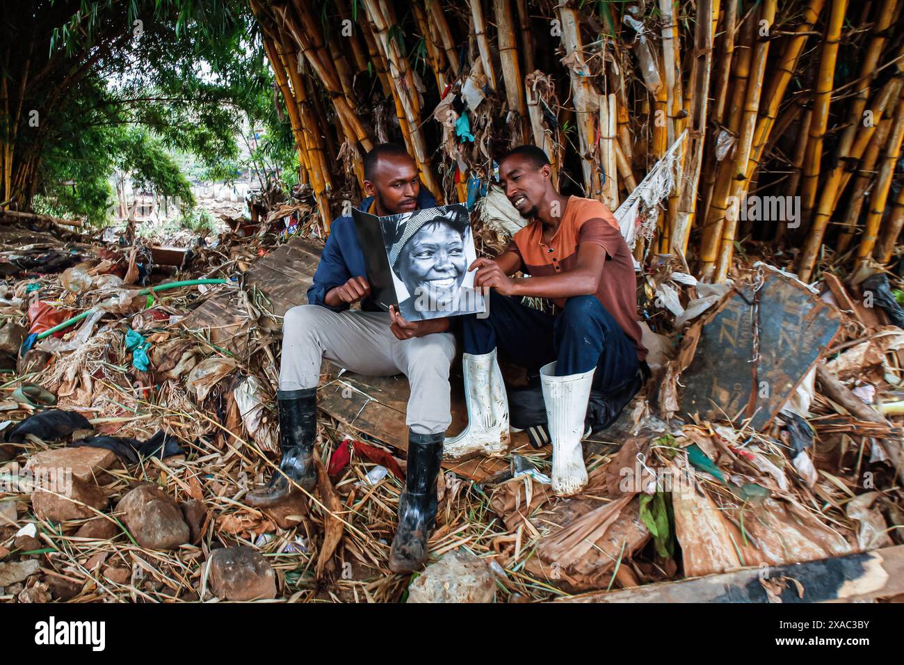 Nairobi, Kenya. 05th June, 2024. The chairperson of Ghetto Farmers ...