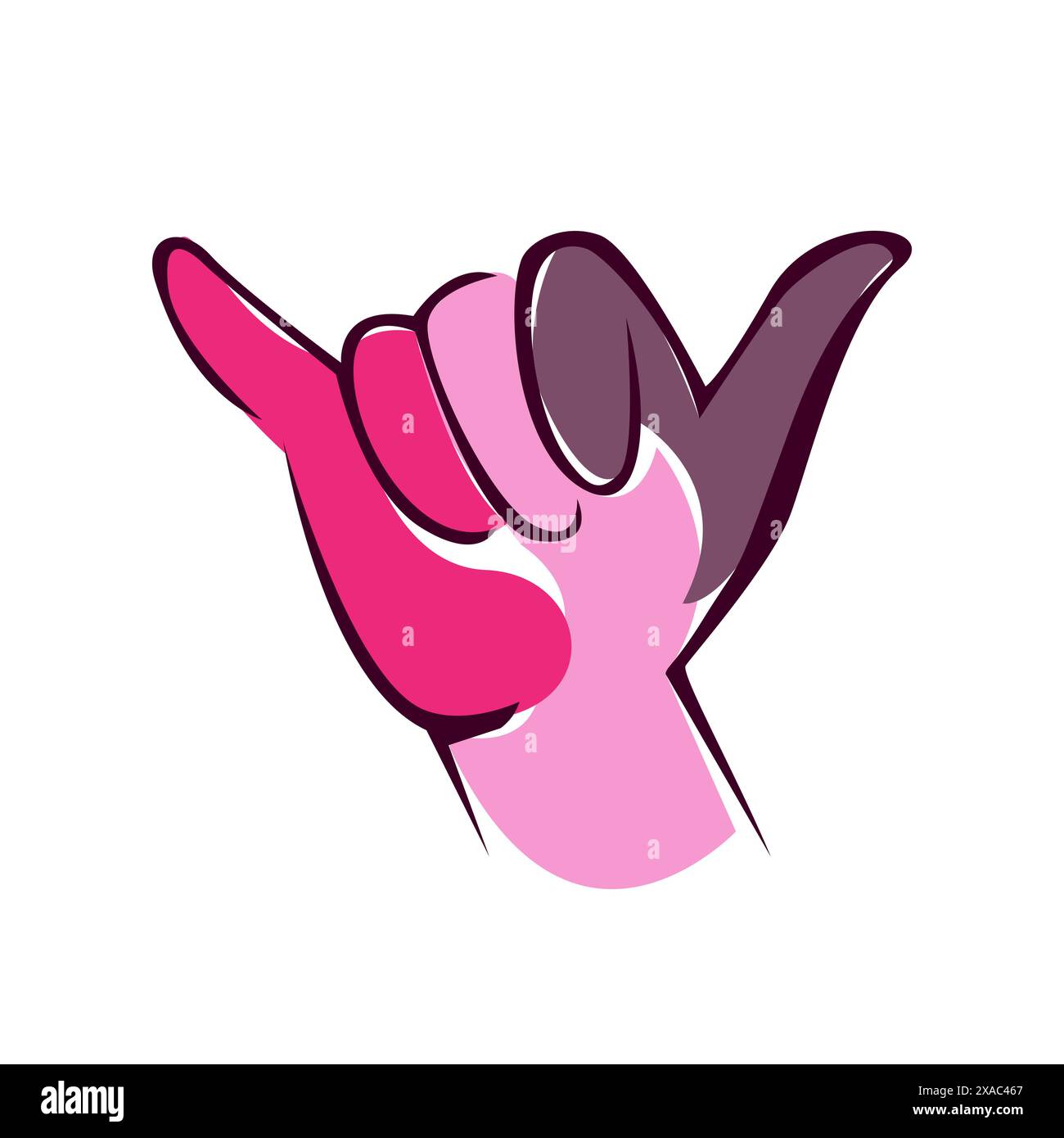 Hand and beach Stock Vector Images - Alamy