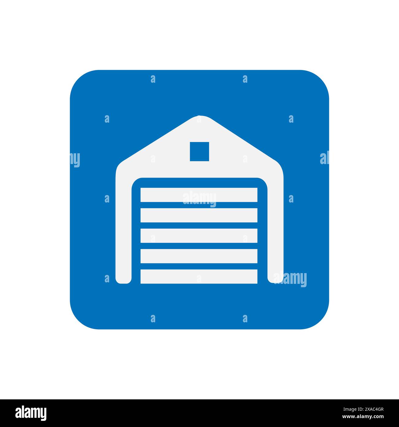 Explore our Blue Storage Garage Logo Vector Graphic Design, a symbol of