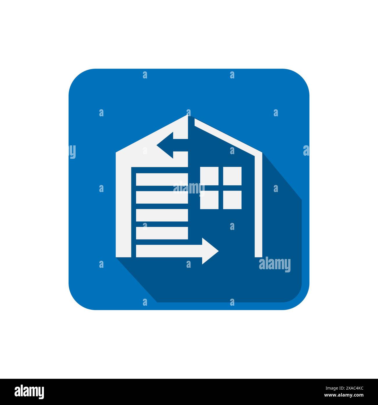 Explore our Blue Storage Garage Logo Vector Graphic Design, a symbol of