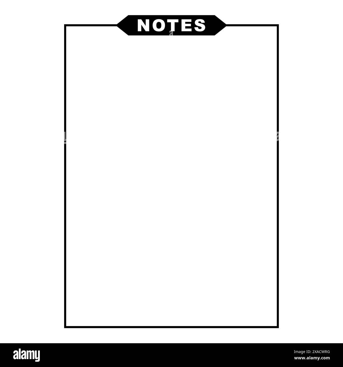 Blank sheets notebook papers of square and lined paper for homework and ...