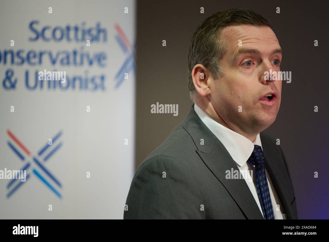 Edinburgh Scotland, UK 06 June 2024. Scottish Conservative leader ...
